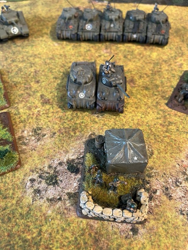 Flames of War american army Pershing