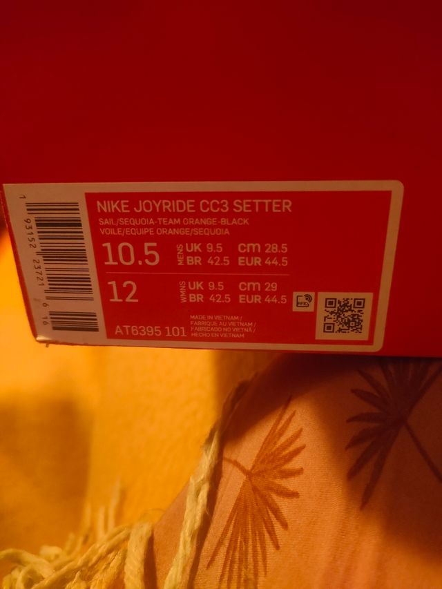 Zapatillas Nike Joyride Edición Limitada Talla 44,