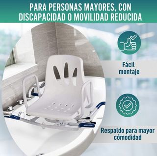 Silla giratoria para bañera 