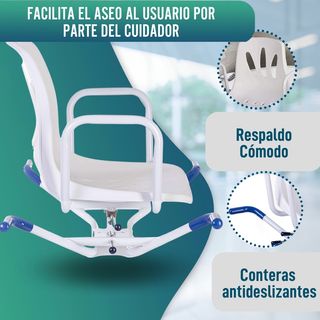 Silla giratoria para bañera