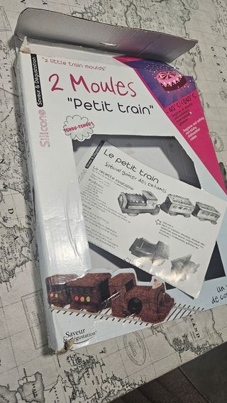 Molde silicona tren
