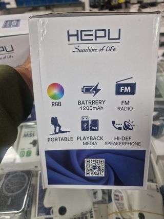 Speaker BT portatil para smartphones en Oferta!