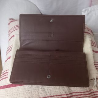 Cartera Biba piel marrón mujer.