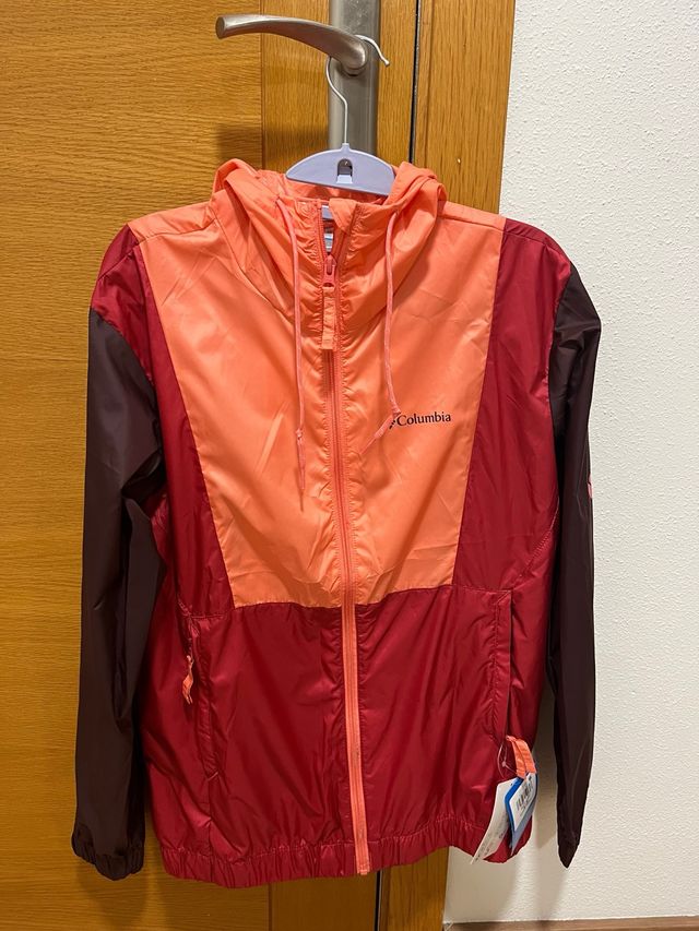 Chubasquero Columbia Talla S Mujer