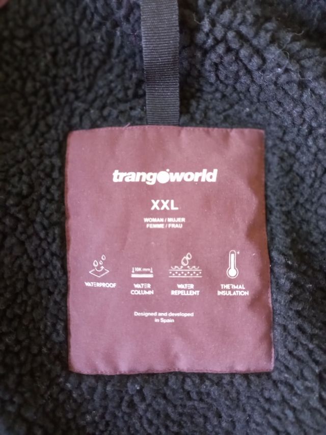 Parka mujer trangoworld riviera termic