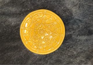 Prato decorativo amarelo
Marca Molde 