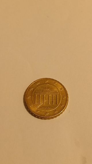 Moneda 10 céntimos 2002 Puerta de Brandeburgo
