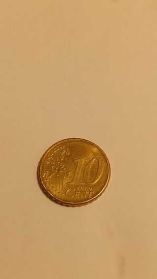Moneda 10 céntimos 2002 Puerta de Brandeburgo