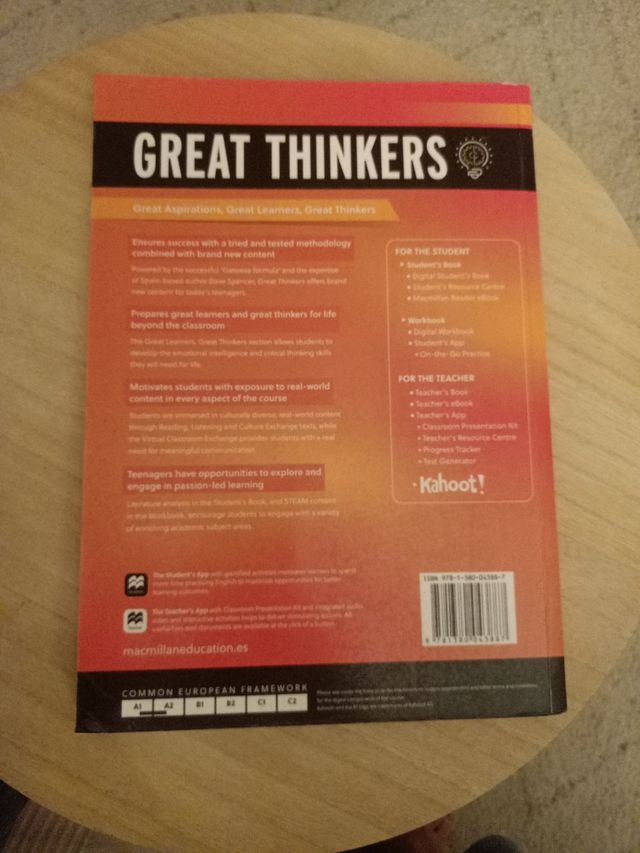 GREAT THINKERS A1+ Student's and Digital Student's