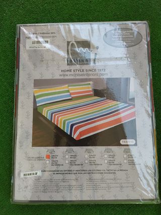 Lote 3 sábanas cama de 90cm.