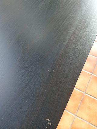 Escritorio Ikea Micke Negro Madera