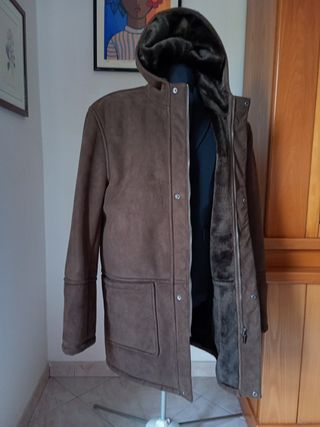 Cappotto/Montone Uomo Ecologico Marrone