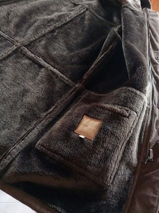 Cappotto/Montone Uomo Ecologico Marrone