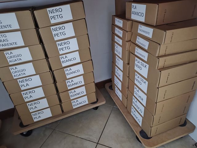 Filamento PLA Silk Matte ERYONE 1a Parte