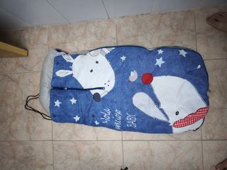 Saco universal bebé azul