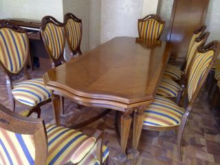 Mesa comedor lujo haya 12 personas