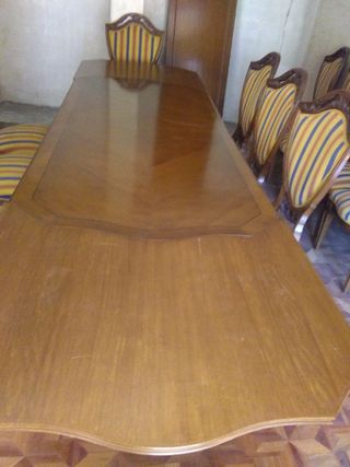 Mesa comedor lujo haya 12 personas