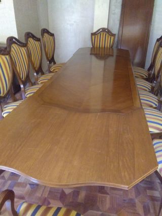 Mesa comedor lujo haya 12 personas