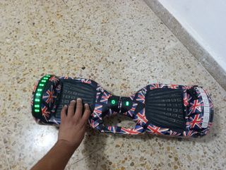 Hoverboard Union Jack con cargador