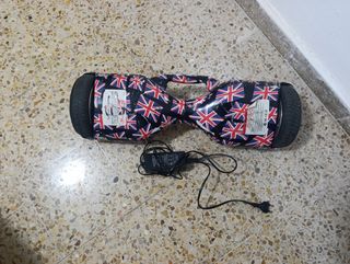 Hoverboard Union Jack con cargador