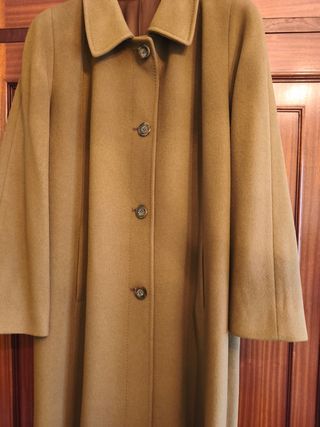 Abrigo Beige Mujer