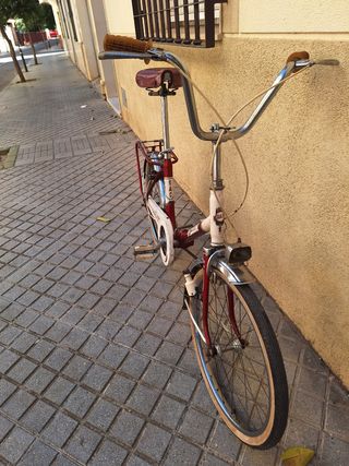 Bicicleta Mobylette A.C. plegable
