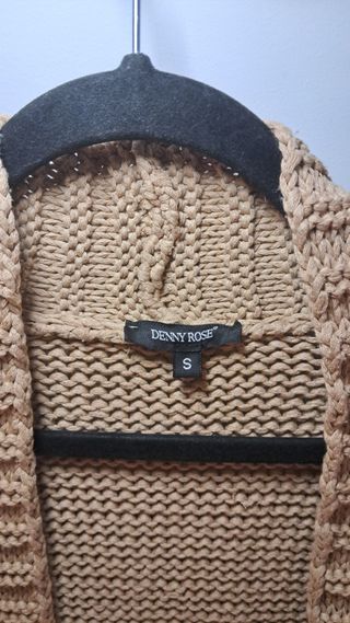 Chaqueta punto Denny Rose marrón T.S