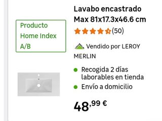 Mueble de baño a estrenar