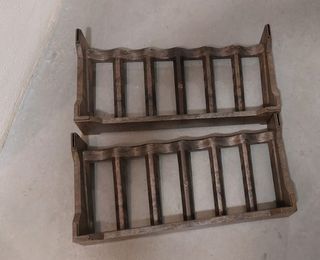 Botellero para 12 botellas 2 baldas desmontables