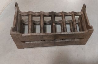 Botellero para 12 botellas 2 baldas desmontables