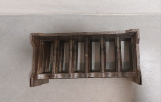 Botellero para 12 botellas 2 baldas desmontables