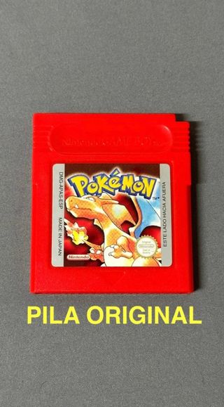 Pack Pokemon Amarillo y Pokemon Rojo + 10 Fundas