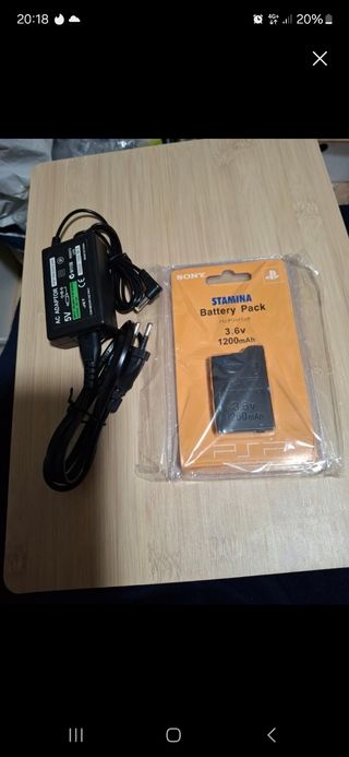 Cargador y Batería PSP 2004 3004