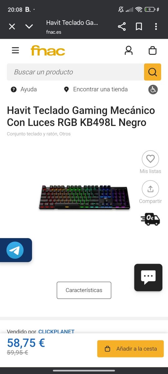 Teclado Mecánico Gamer