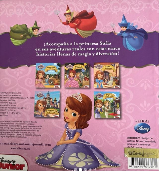 Maletin de Cuentos de la Princesa sofia