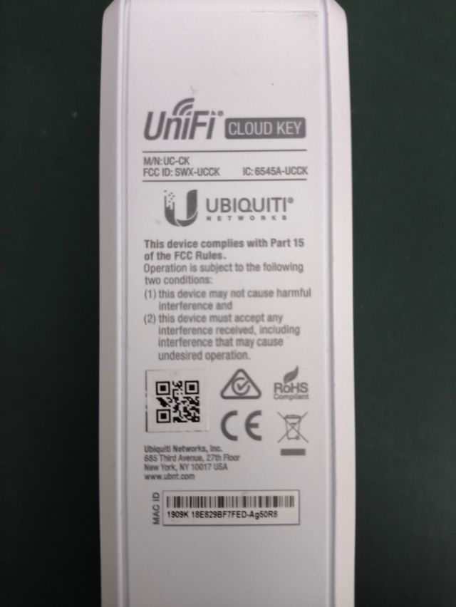 Ubiquiti Cloud Key Gen1 USB-C