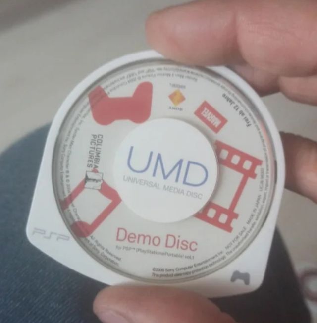 UMD Demo Disc PSP Sony