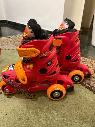 Patines infantiles Cars