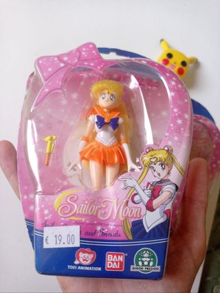 Set 5 Figuras Sailor Moon Giochi Preziosi Blíster