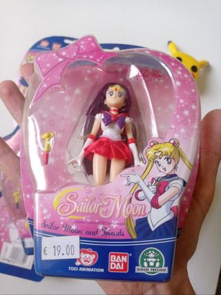 Set 5 Figuras Sailor Moon Giochi Preziosi Blíster