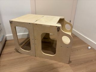 Torre de aprendizaje madera convertible en pupitre