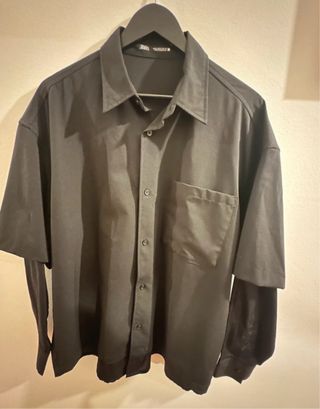 Camisa Zara Manga Dupla Tamanho M Nova