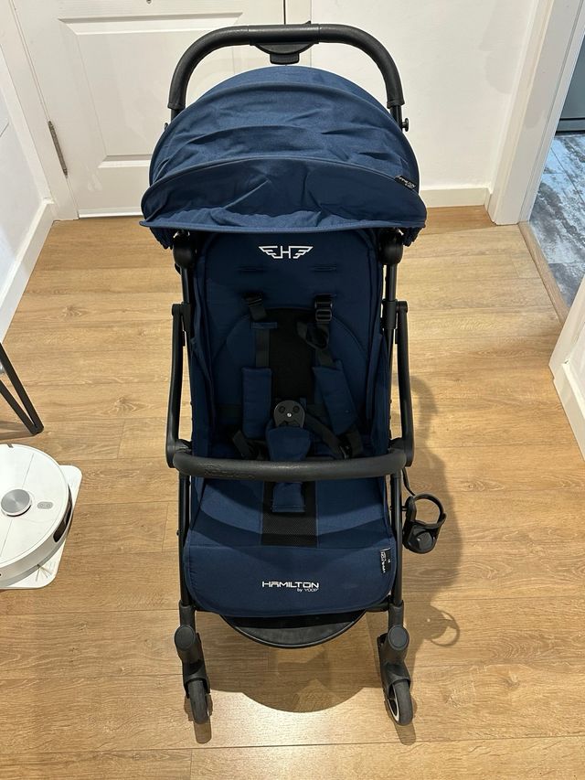 Carrito de bebé Hamilton azul