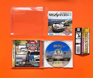 MANX TT Y SEGA RALLY SEGA SATURN JAP