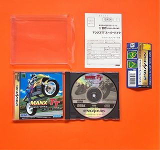 MANX TT Y SEGA RALLY SEGA SATURN JAP