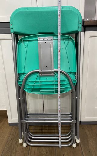 Juego de 4 sillas plegables