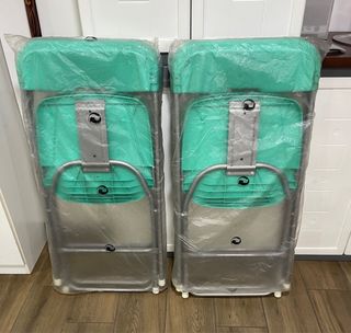 Juego de 4 sillas plegables