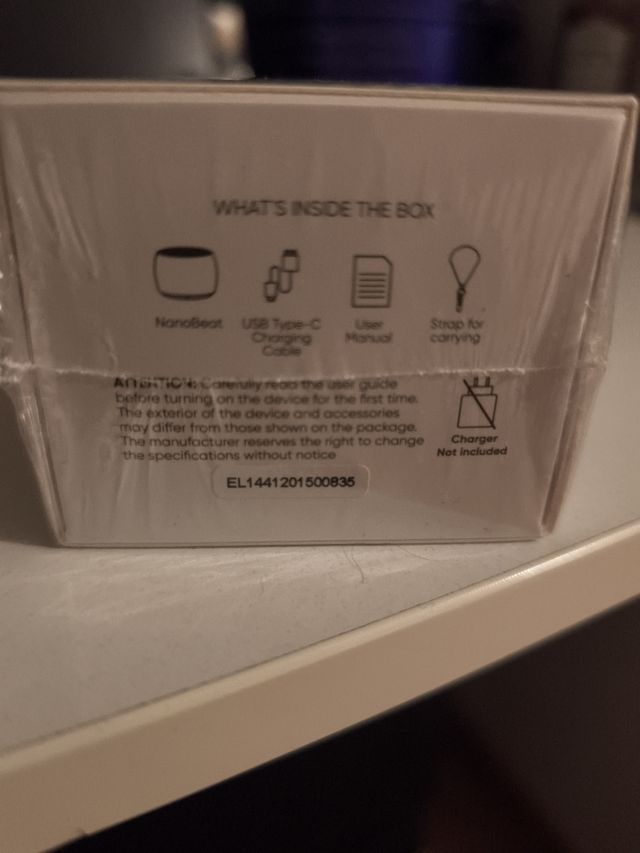 Altavoz Bluetooth Elari NanoBeat Negro