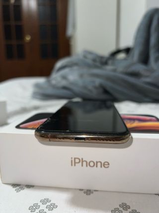 iPhone XS 256 GB Dorado con Caja Original