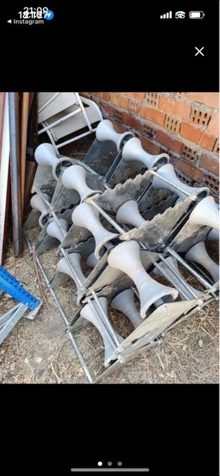 1 rodillo para construcción. precio por unidad 35€